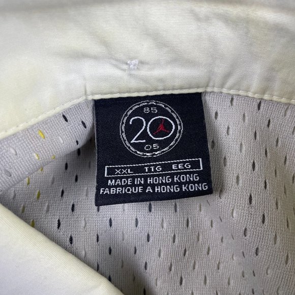Nike Air Jordan Retro 2005 20th Anniversary 85-05 S/S Shirt XXL Button-Up Stripe - Picture 8 of 16